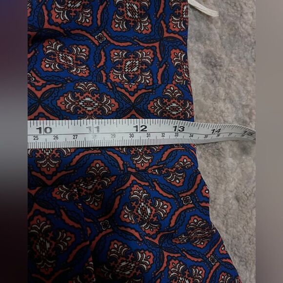 NWT Bisou Bisou V Neck Halter Romper Royal Coral Full lined Size 2 - Picture 7 of 8